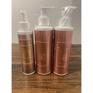 Nakery Beauty In the Buff Body Bronzer Tone-Up + Blur & Serum 3 Bottles Sealed